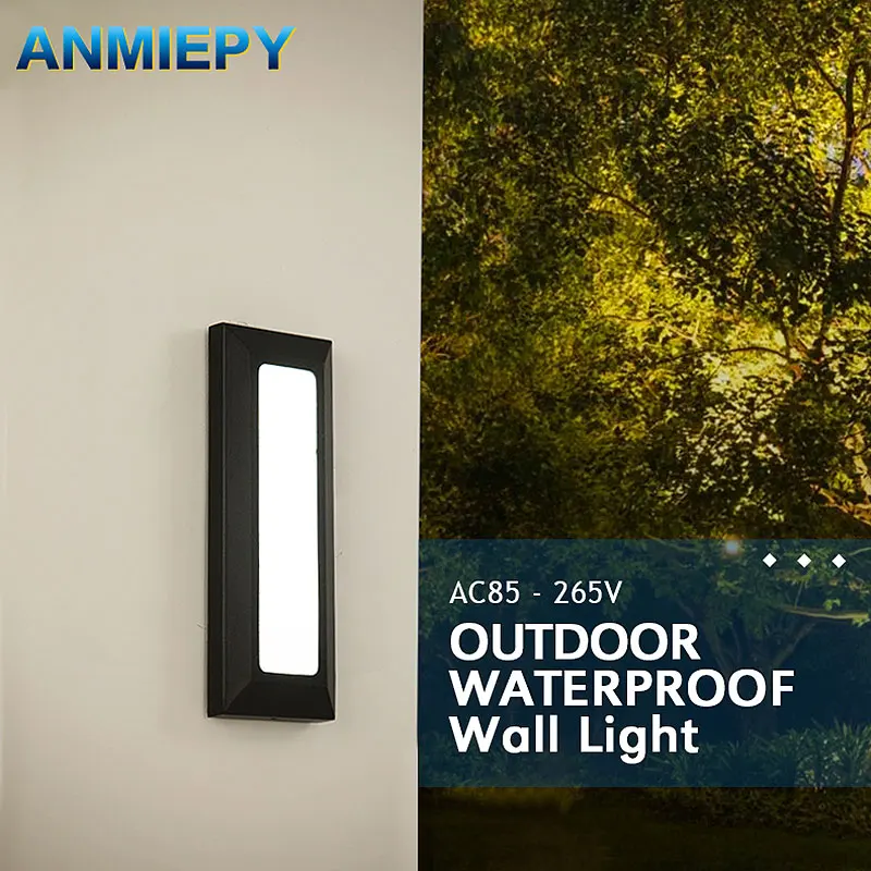Outdoor Waterproof Wall Light 7W 9W 12W 15W AC85-265V LED Surface Mounted Wall Lamps Stairs Porch Balcony Garden Indoor Room
Outdoor Waterproof Wall Light 7W 9W 12W 15W AC85-265V LED Surface Mounted Wall Lamps Stairs Porch Balcony Garden Indoor Room