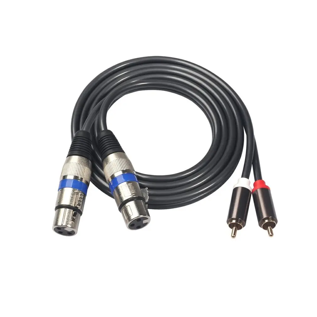 2 Rca штекер к Xlr двойной гнездовой аудио кабель позолоченный 1,5 м для микрофона микшер усилитель мощности усилитель наушников
2 Rca штекер к Xlr двойной гнездовой аудио кабель позолоченный 1,5 м для микрофона микшер усилитель мощности усилитель наушников