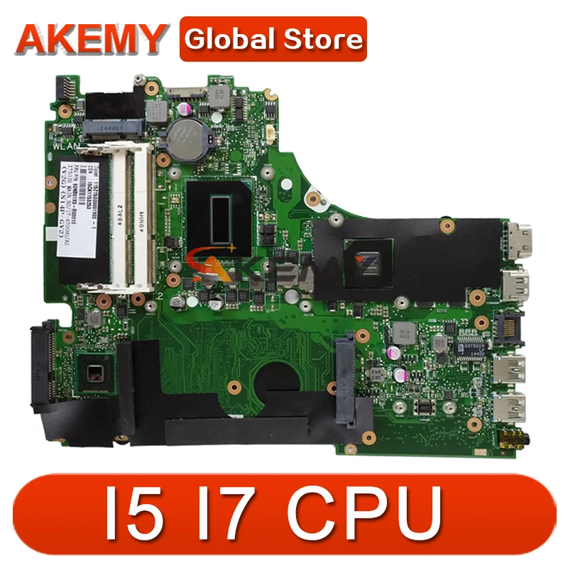 Материнская плата X750J для ASUS A750J K750J K750JB X750JB X750JN материнская ноутбука с