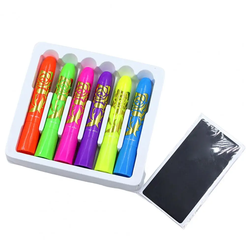 1 Box Face Paint Crayon Useful Washable Vibrant Color Party Accessories Fluorescent Face Paint Crayon Body Paint Crayon
1 Box Face Paint Crayon Useful Washable Vibrant Color Party Accessories Fluorescent Face Paint Crayon Body Paint Crayon