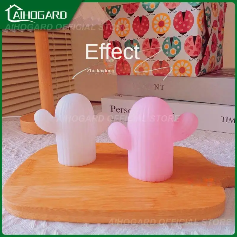 

Toggle Switches Night Light Reliable Cactus Dream Nightlight Durable Childrens Night Light Desk Lamp Enamel Material 1pc Cute