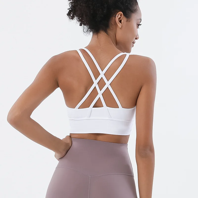 Sports Bra For Women Cross Strappy Sports Bra Seamless Push Up Bra Breathable Underwear Gym Workout Fitness Running Yoga Bra Top
Sports Bra For Women Cross Strappy Sports Bra Seamless Push Up Bra Breathable Underwear Gym Workout Fitness Running Yoga Bra Top