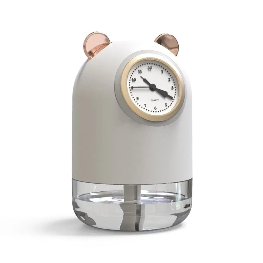 Mini Air Humidifier Ultrasonic Mist Maker With Clock Dial Portable Cute Animal Shape Air Humidifier USB 300ml For Home
Mini Air Humidifier Ultrasonic Mist Maker With Clock Dial Portable Cute Animal Shape Air Humidifier USB 300ml For Home