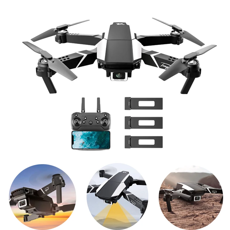 YLR/C мини-Дрон широкоугольный HD 4K Одиночная/Двойная камера WIFI широкоугольный складной S62 RC Квадрокоптер Профессиональный вертолет игрушки
YLR/C мини-Дрон широкоугольный HD 4K Одиночная/Двойная камера WIFI широкоугольный складной S62 RC Квадрокоптер Профессиональный вертолет игрушки