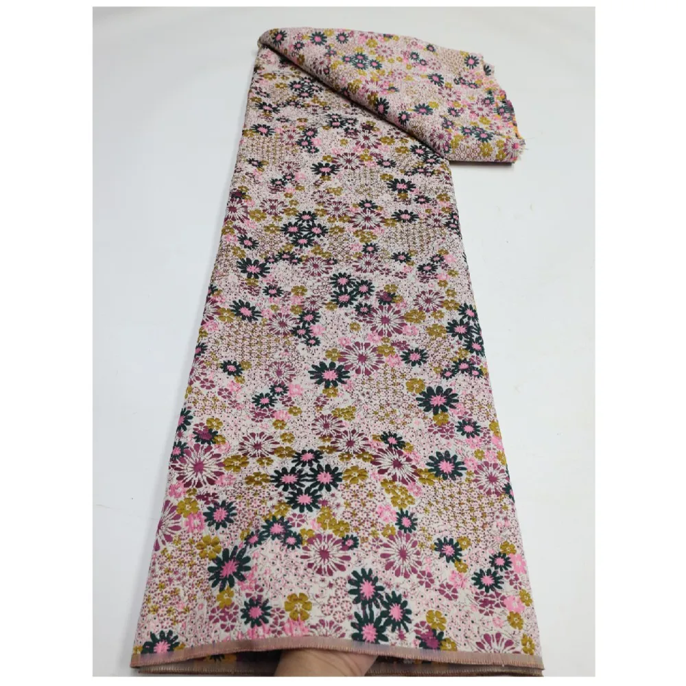 NI.AI High Quality African Nigerian Tulle Lace Fabric Organza Embroidery Guipure Party Gown Dress Brocade Jacquard French LY1361
NI.AI High Quality African Nigerian Tulle Lace Fabric Organza Embroidery Guipure Party Gown Dress Brocade Jacquard French LY1361