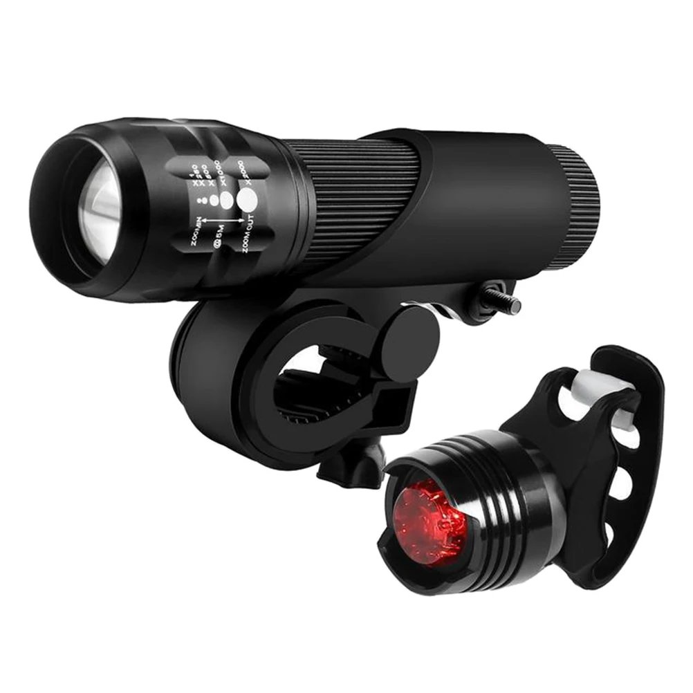 Bike Bicycle Light Set Zoom Headlight Rear Light Waterproof MTB Bike Light Flashlight Warning Light
Bike Bicycle Light Set Zoom Headlight Rear Light Waterproof MTB Bike Light Flashlight Warning Light