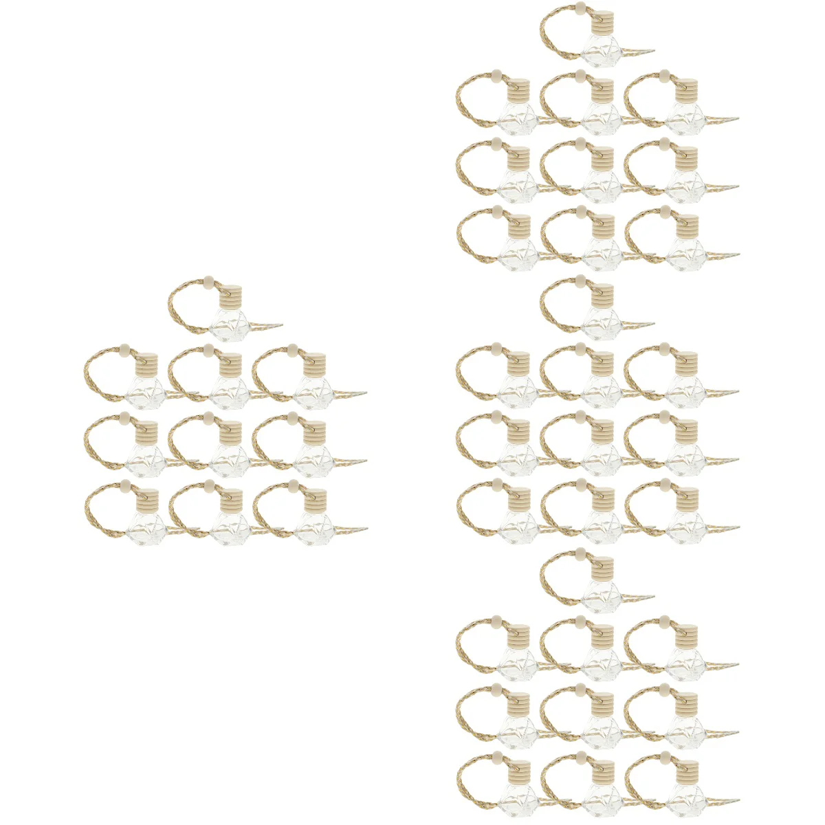 40 прозрачных бутылок, декоративные ароматические бутылки, подвесные автомобильные диффузоры 
40 прозрачных бутылок, декоративные ароматические бутылки, подвесные автомобильные диффузоры