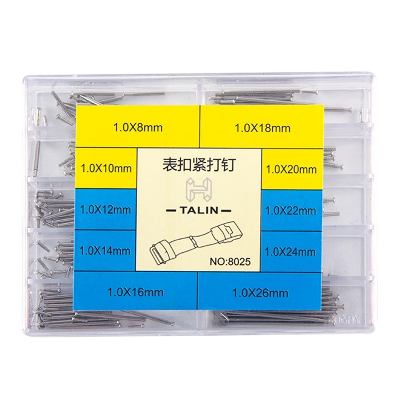 10 Sizes Watch Tight Nailing Stainless Steel Watch Band Tool Set Watchmaker Tool
10 Sizes Watch Tight Nailing Stainless Steel Watch Band Tool Set Watchmaker Tool