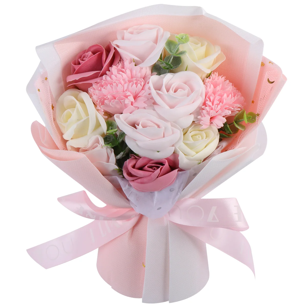 Soap Flower Simulation Rose Bouquet Gift Carnation Bundle Girlfloral Scented Bath Essential Oil Set Artificial Petals
Soap Flower Simulation Rose Bouquet Gift Carnation Bundle Girlfloral Scented Bath Essential Oil Set Artificial Petals