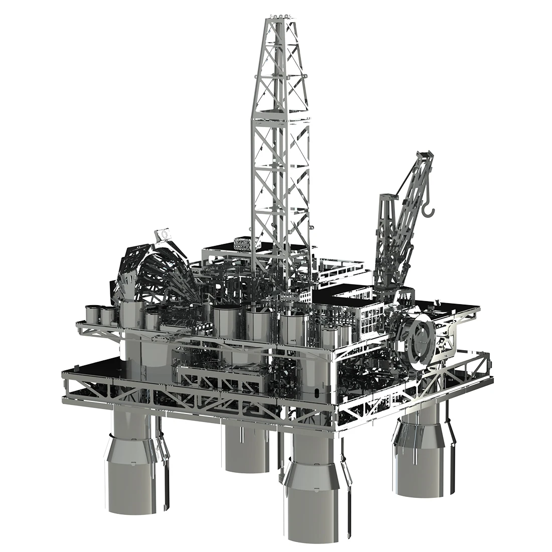 Metal Time 250PCS Offshore Oil Drilling Platform 3D Assembly Model Kit Treasure Finder Moving Crane And Lifting Helipad
Metal Time 250PCS Offshore Oil Drilling Platform 3D Assembly Model Kit Treasure Finder Moving Crane And Lifting Helipad