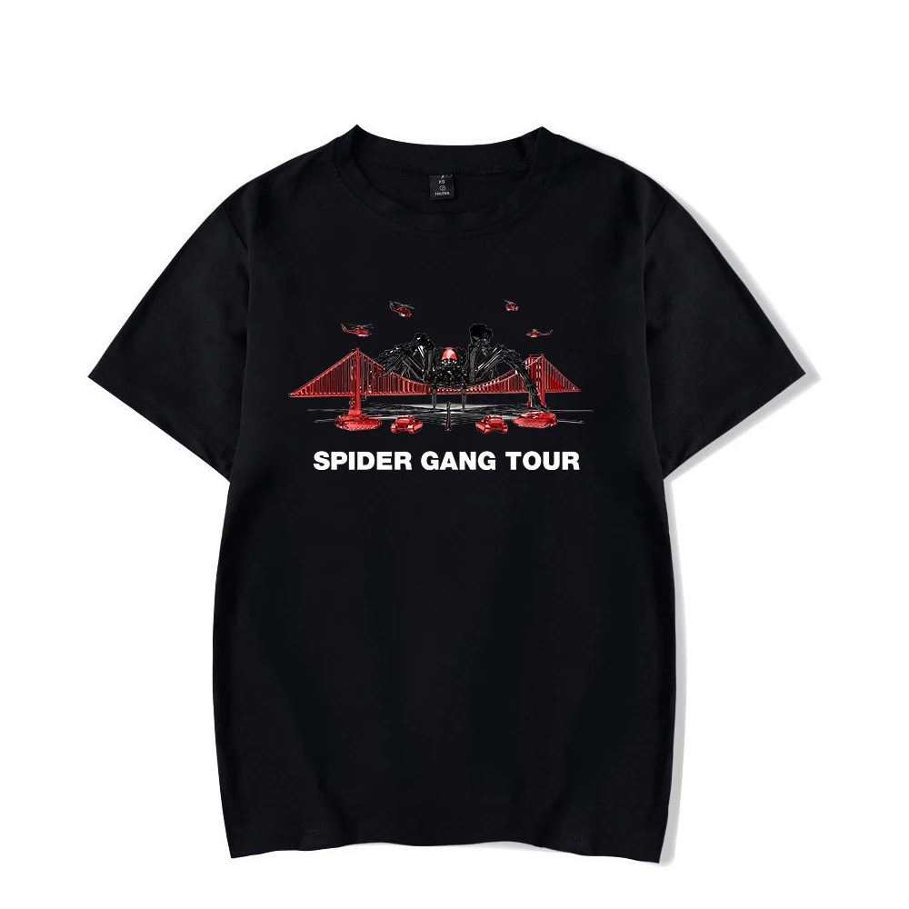 Lil Darkie Spider Gang Tour T-shirt Unisex Crewneck Short Sleeve Tee Women Men's Tshirt 2023 Harajuku Streetwear Hip Hop Clothes
Lil Darkie Spider Gang Tour T-shirt Unisex Crewneck Short Sleeve Tee Women Men's Tshirt 2023 Harajuku Streetwear Hip Hop Clothes