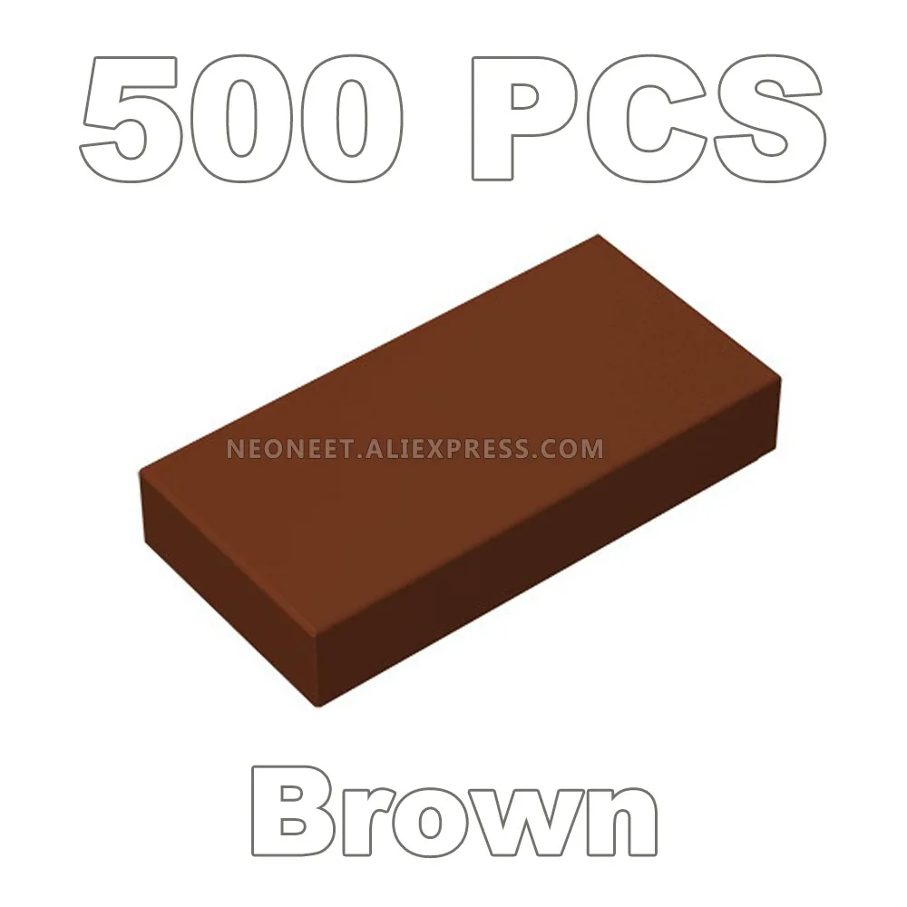 500PCS Building Blocks 1x2 Tile DIY Scene Figure Compatible with 3069 Moc Creative Educational Toys for Children Gift Brown
500PCS Building Blocks 1x2 Tile DIY Scene Figure Compatible with 3069 Moc Creative Educational Toys for Children Gift Brown
