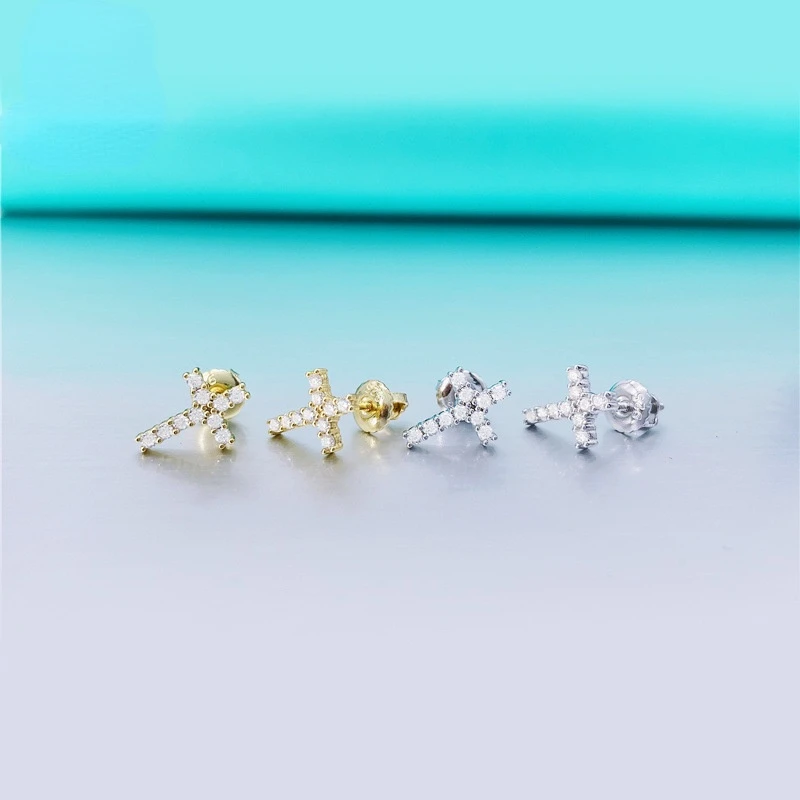 2022 Special Offer Cross Moissanite Diamond Stud Earrings For Women White Gold S925 Silver Jewelry Fine Shipping Sterling Drop
2022 Special Offer Cross Moissanite Diamond Stud Earrings For Women White Gold S925 Silver Jewelry Fine Shipping Sterling Drop