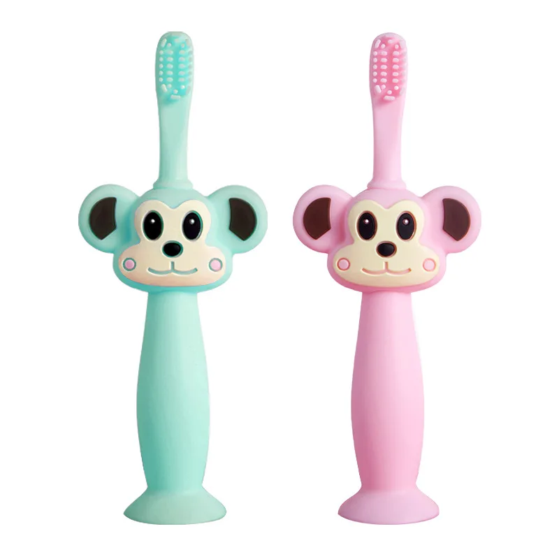 1PCS Silicone Monkey Teether Baby Care For Teeth Baby Silicone Tooth Brush Food Grade Teething Brush For 0-6 Months
1PCS Silicone Monkey Teether Baby Care For Teeth Baby Silicone Tooth Brush Food Grade Teething Brush For 0-6 Months