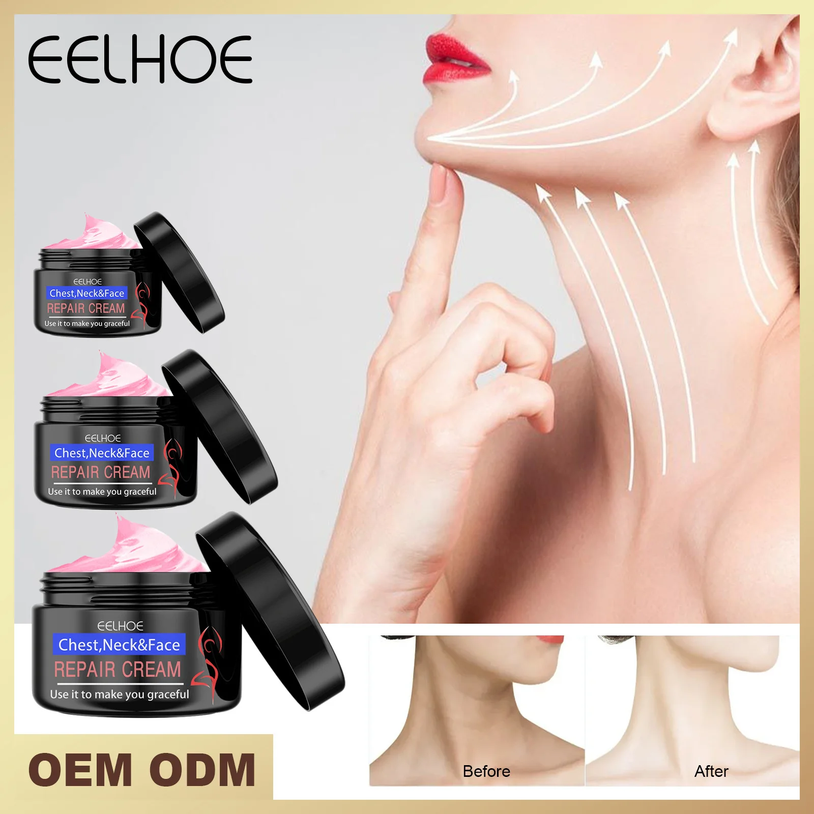 Facial Firming Cream Repair Skin Whitening Wrinkle Remover Dilute Lighten Face Neck Fine Lines Skin Care Brightening Cream
Facial Firming Cream Repair Skin Whitening Wrinkle Remover Dilute Lighten Face Neck Fine Lines Skin Care Brightening Cream