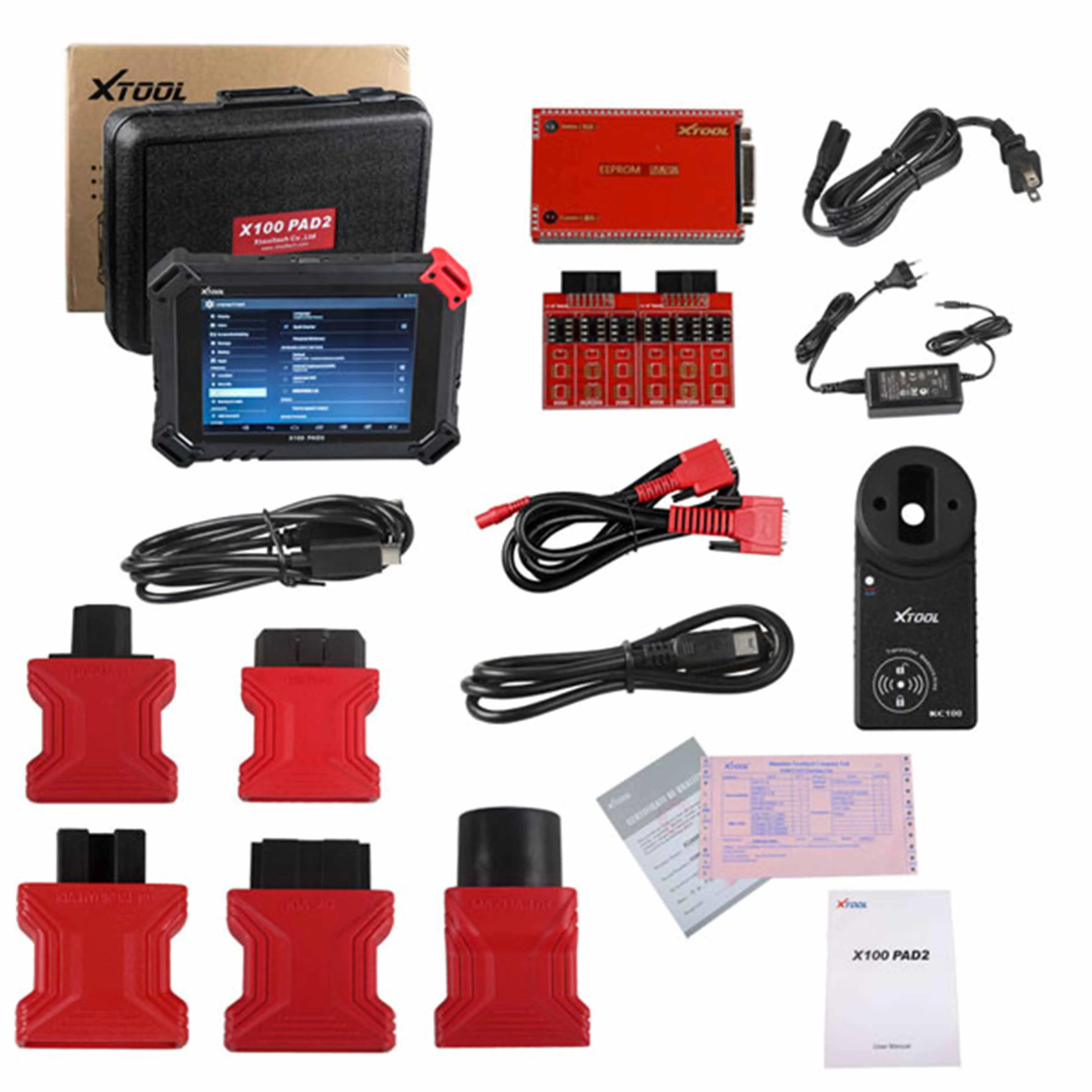 XTOOL X-100 PAD2, программатор ключей, полная версия с IMMO 4 и 5, добавлена более специальная функция
XTOOL X-100 PAD2, программатор ключей, полная версия с IMMO 4 и 5, добавлена более специальная функция