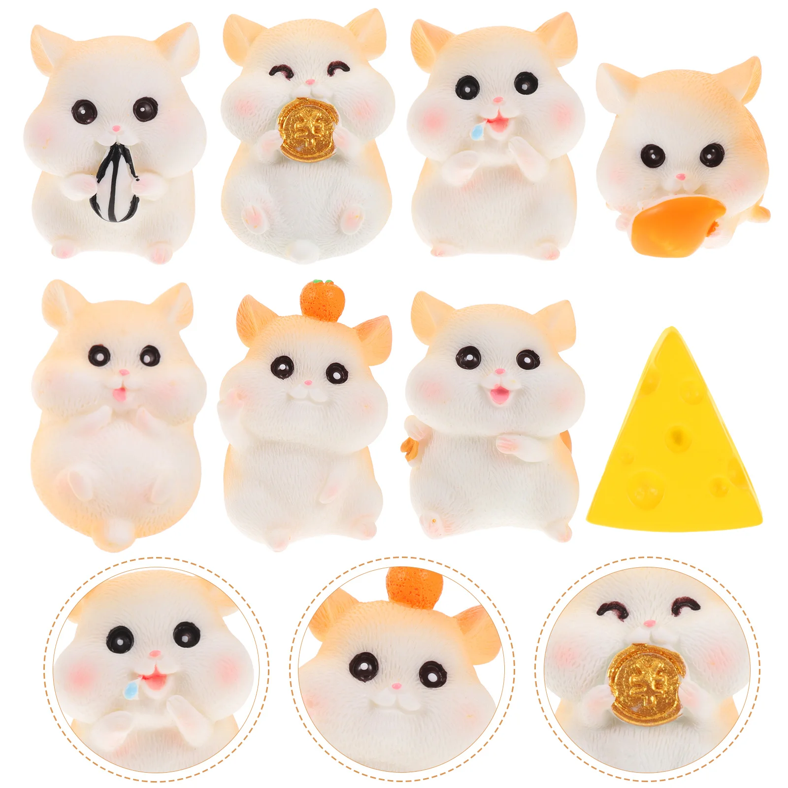 Hamster Figurine Miniature Figurines Resin Statue Garden Decor Micro Fairy Topper Cake Shower Baby Pet Figures Desktop Office
Hamster Figurine Miniature Figurines Resin Statue Garden Decor Micro Fairy Topper Cake Shower Baby Pet Figures Desktop Office