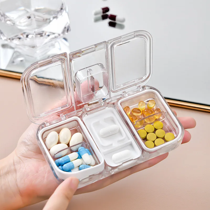 2022 new portable medicine box can be divided into medicine cutter box, and the small medicine box can be sealed and moisture-pr
2022 new portable medicine box can be divided into medicine cutter box, and the small medicine box can be sealed and moisture-pr