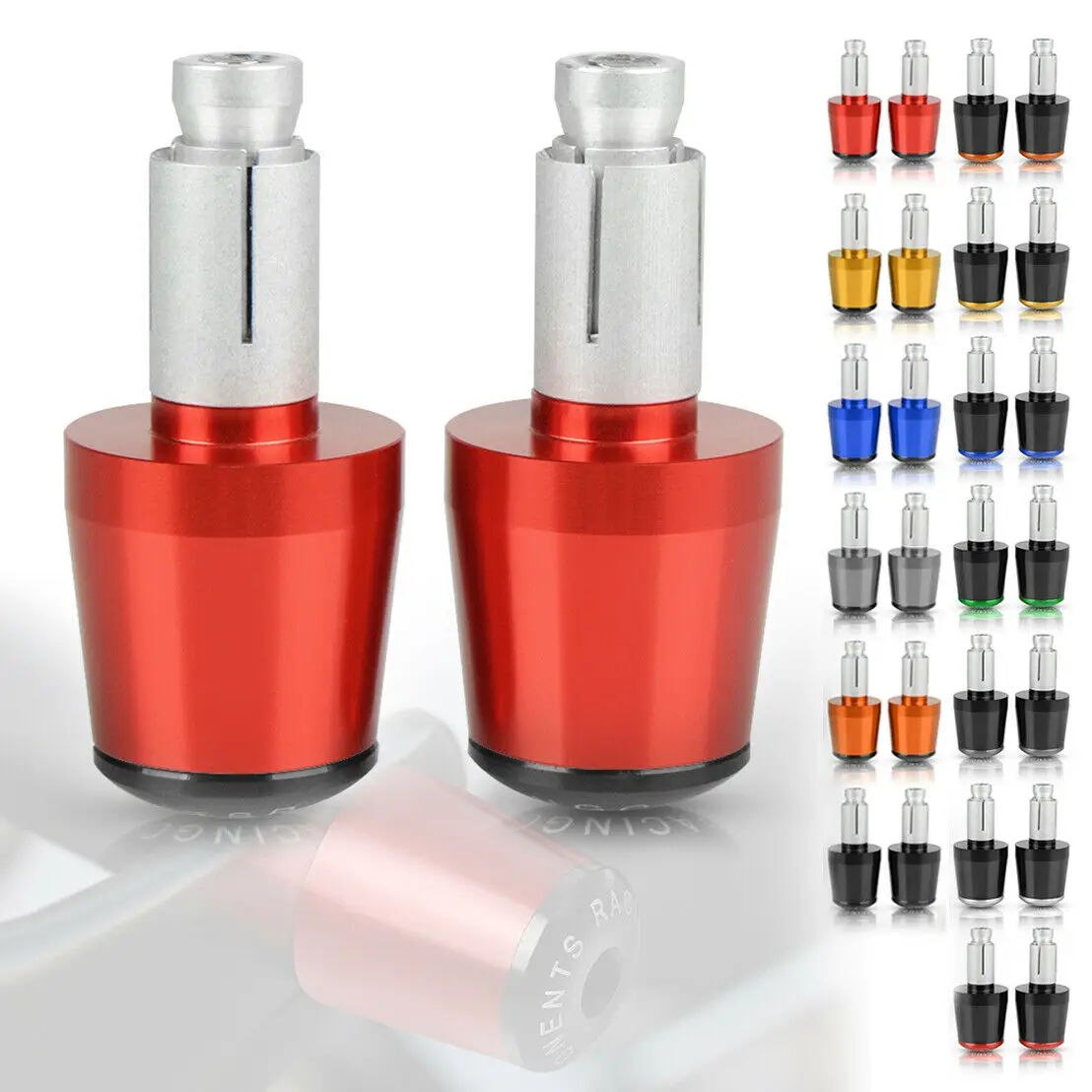 For fit Motorcycle Universal 7/8'' 22MM Handlebar Grips Handle Bar Cap End Plugs
For fit Motorcycle Universal 7/8'' 22MM Handlebar Grips Handle Bar Cap End Plugs