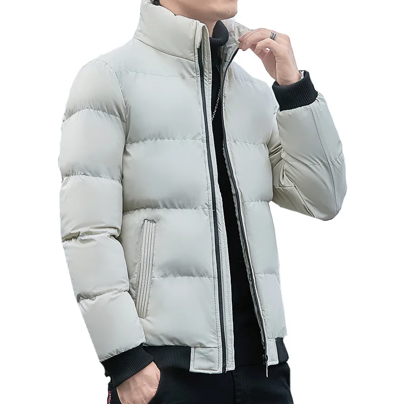 Winter new solid color cotton coat stand collar men's coat thickened cotton jacket casual simple youth men's jacket
Winter new solid color cotton coat stand collar men's coat thickened cotton jacket casual simple youth men's jacket