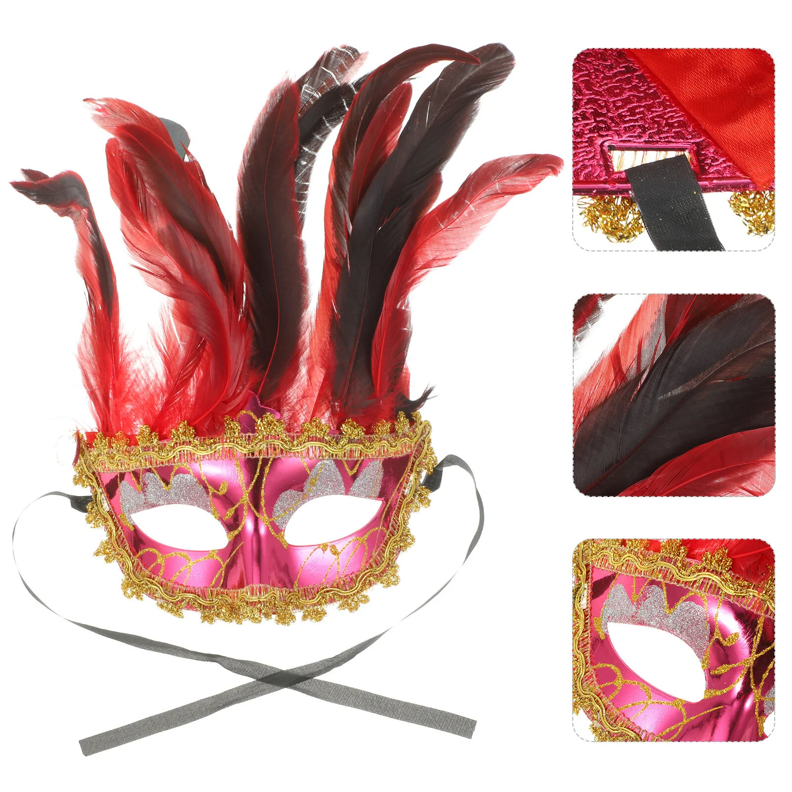 Prom Propss Stage Decor Halloween Party Accessories 27.5X17X4CM Masquerade Prop Rosy Plastic Miss
Prom Propss Stage Decor Halloween Party Accessories 27.5X17X4CM Masquerade Prop Rosy Plastic Miss