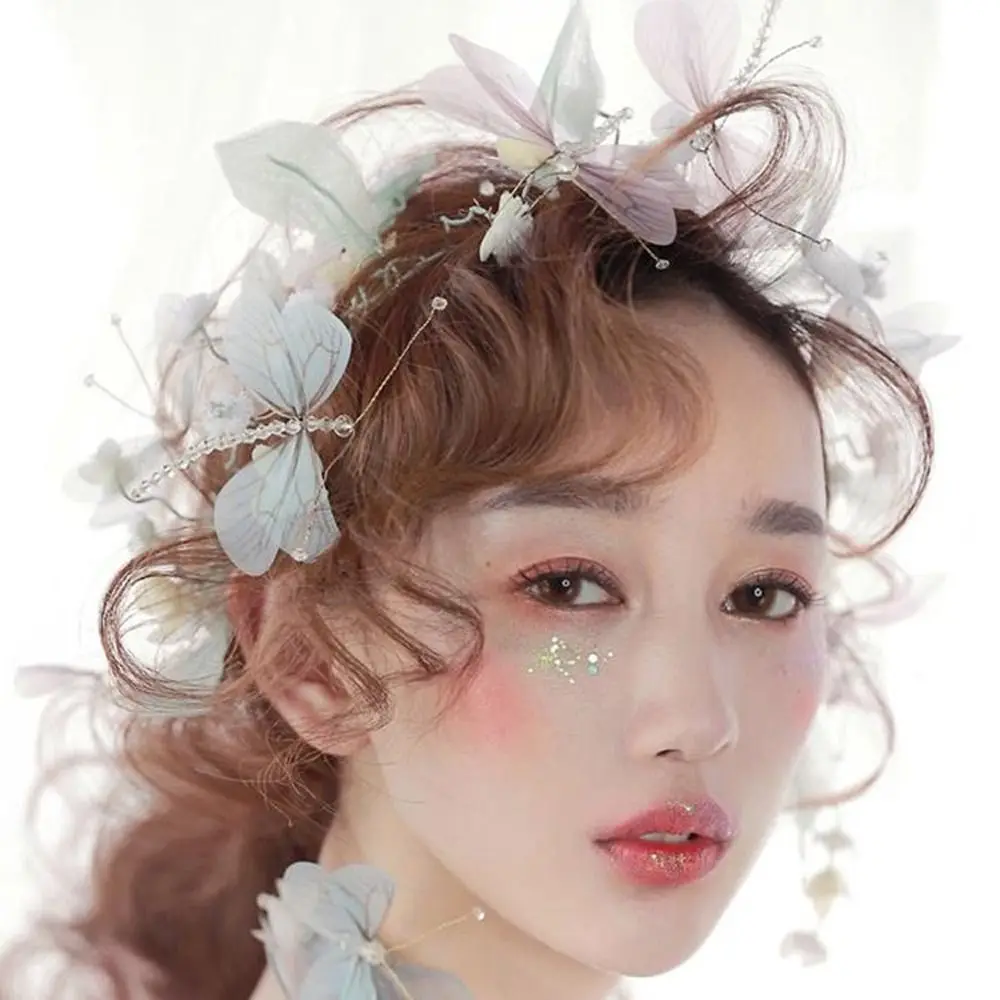 Bridal Headdress Fairy Beauty New Dragonfly Hair Band Korean Wedding Dress Accessories Women Head Ornaments Elegant Headwear
Bridal Headdress Fairy Beauty New Dragonfly Hair Band Korean Wedding Dress Accessories Women Head Ornaments Elegant Headwear
