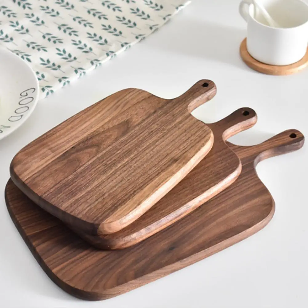black walnut chopping board bread board wooden cutting Sushi Tray Fruit board Tools fruit Kitchen Bread Hangable P H0P8
black walnut chopping board bread board wooden cutting Sushi Tray Fruit board Tools fruit Kitchen Bread Hangable P H0P8