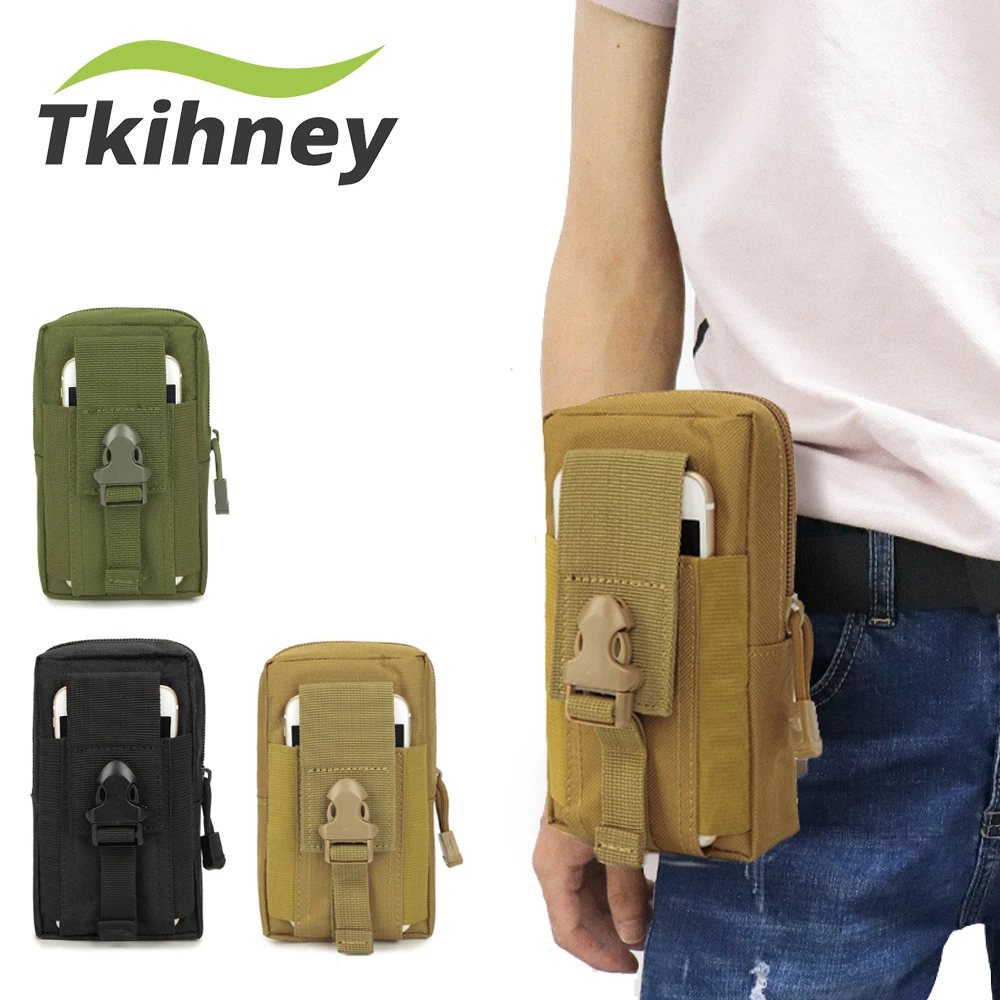 6.5inch Molle Tactical Waist Pouch Fanny Pack Bag Men's Outdoor Sports Running Belt Mobile Phone Holder Case EDC Hunting Bags
6.5inch Molle Tactical Waist Pouch Fanny Pack Bag Men's Outdoor Sports Running Belt Mobile Phone Holder Case EDC Hunting Bags
