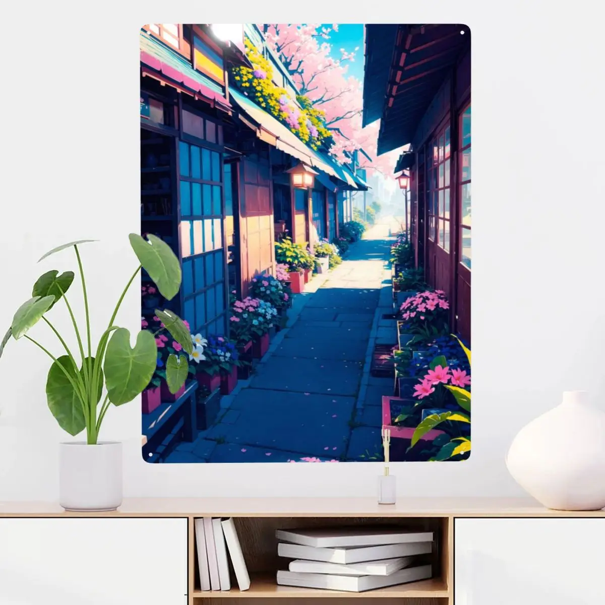 Cosy Pastel Street Metal Tin Sign Decor Tin Sign Durable Add Atmosphere Living Room
Cosy Pastel Street Metal Tin Sign Decor Tin Sign Durable Add Atmosphere Living Room
