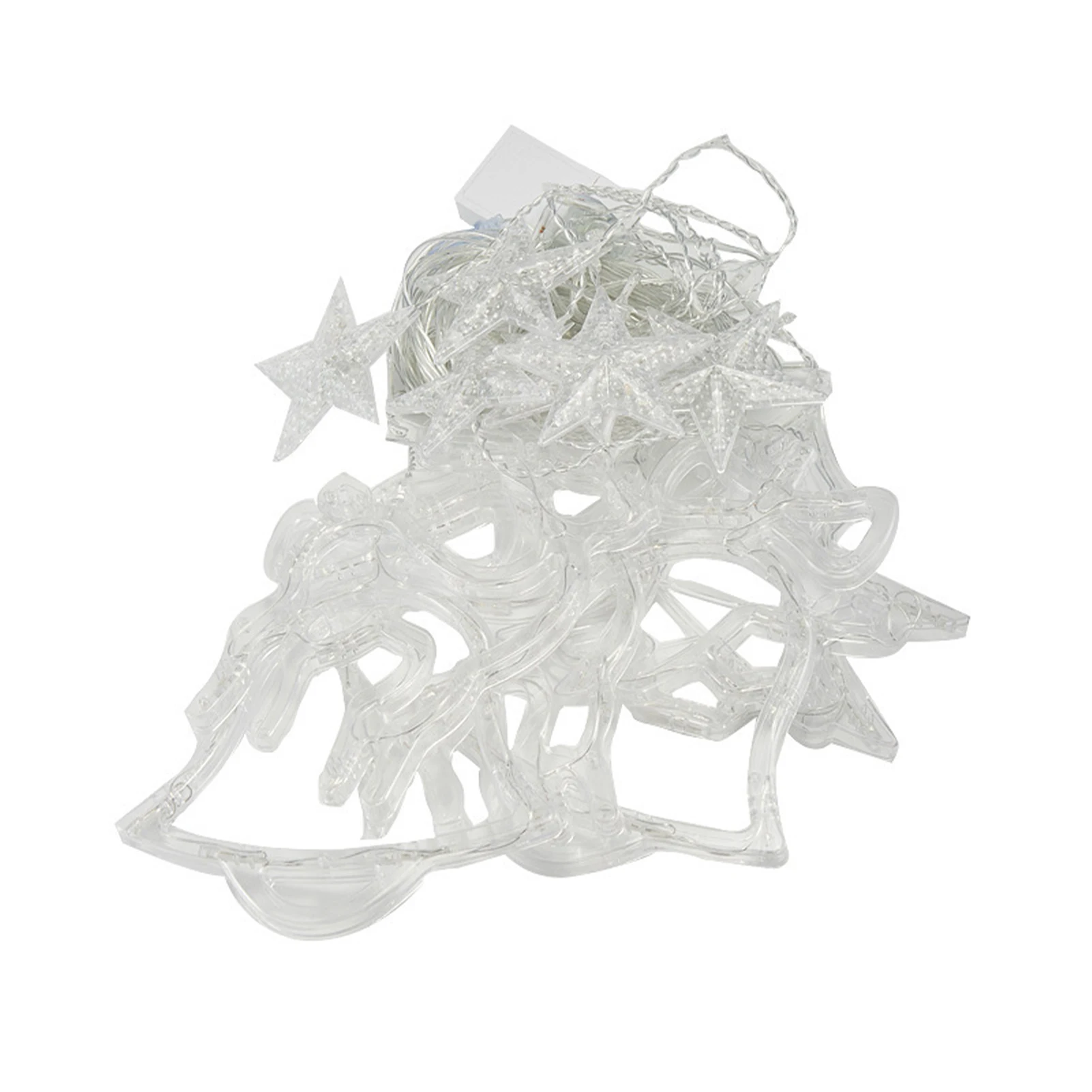 Christmas Tree Fairy Light Party Festival Indoor String Lamp Atmosphere Elk Star Bell Plug In Bedroom Hanging Curtain 120 LED
Christmas Tree Fairy Light Party Festival Indoor String Lamp Atmosphere Elk Star Bell Plug In Bedroom Hanging Curtain 120 LED