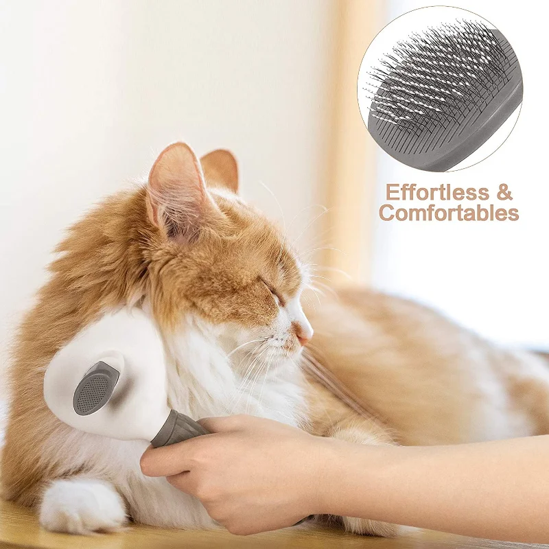 Stainless Steel Automatic Hair Fading Cat Comb Pet Hair Brush Dog Hair Removal Comb Dog Accessories Beauty Cleaning Supplies
Stainless Steel Automatic Hair Fading Cat Comb Pet Hair Brush Dog Hair Removal Comb Dog Accessories Beauty Cleaning Supplies