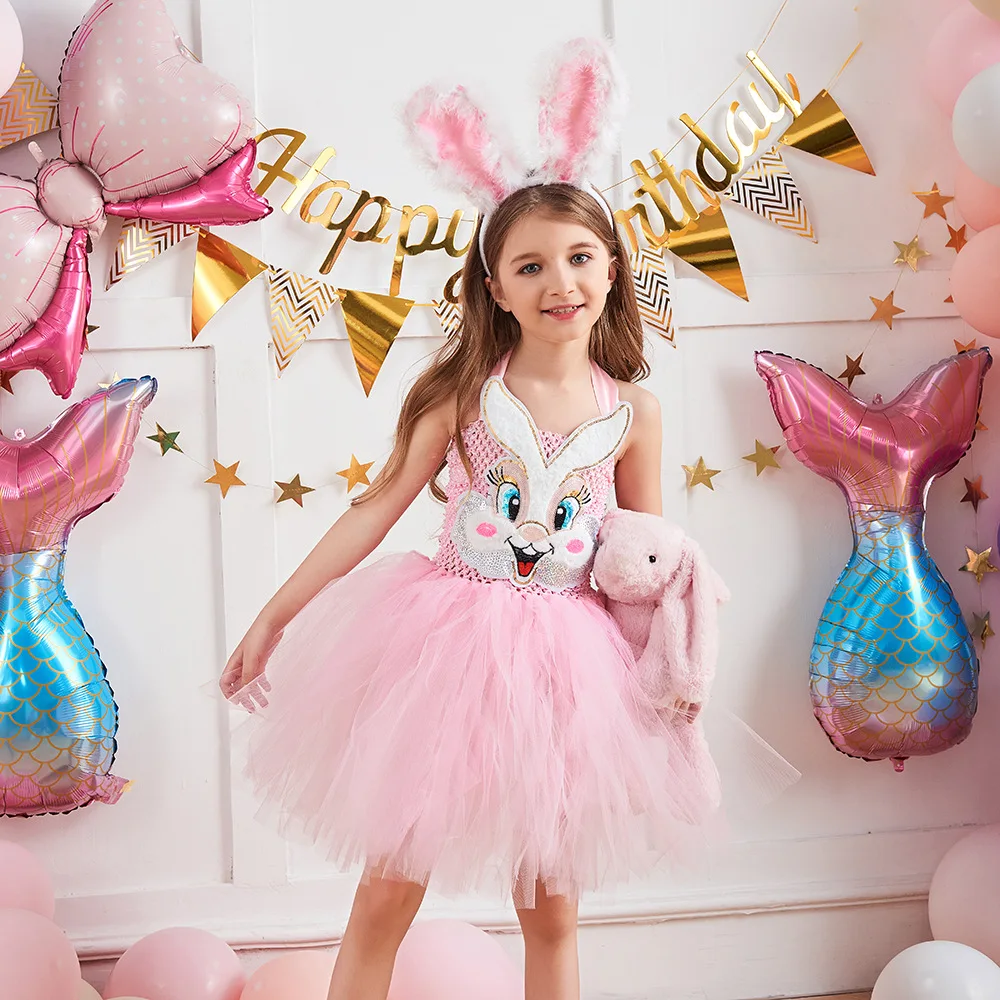 Girls Princess Dress Bunny Sequins Long Sleeve Autumn Dress Kids Birthday Party Wedding Tulle Dresses Children Clothing
Girls Princess Dress Bunny Sequins Long Sleeve Autumn Dress Kids Birthday Party Wedding Tulle Dresses Children Clothing