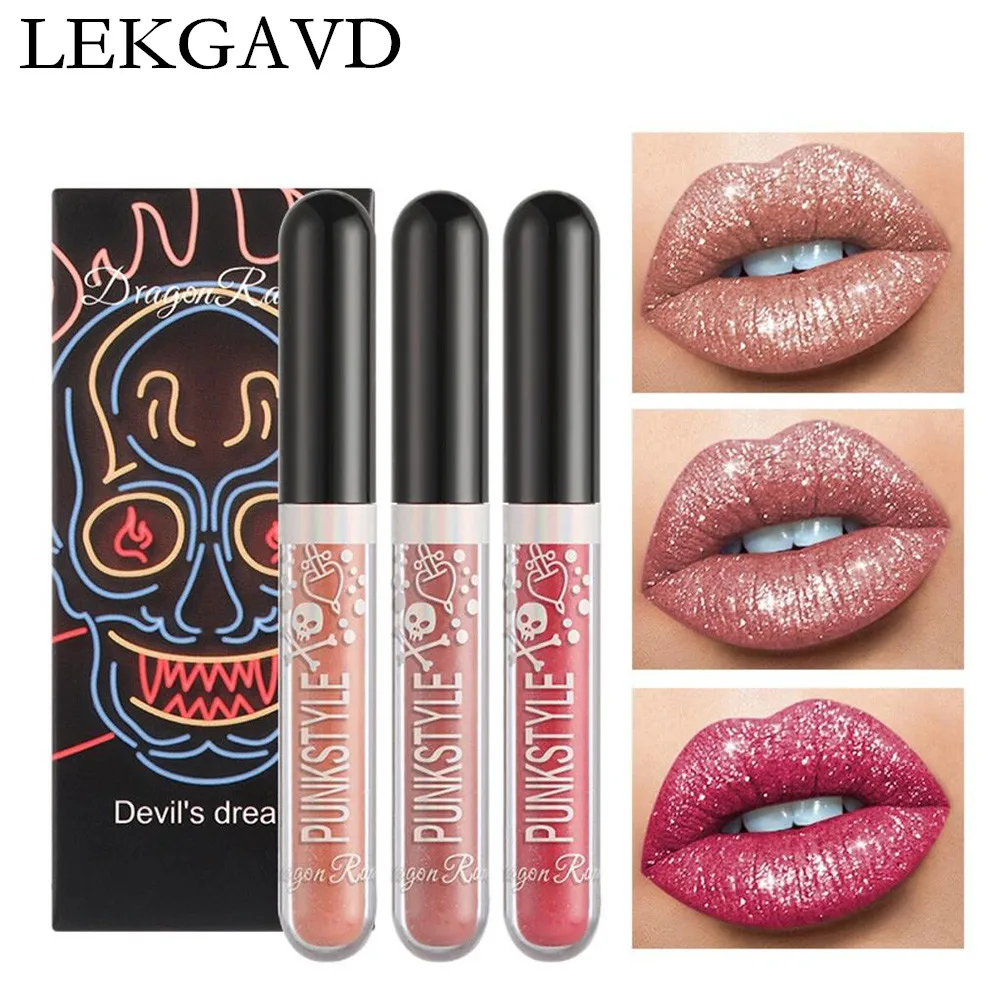 3Pcs Pearlescent Glitter Lipstick Set Sexy Liquid Lipstick Lip Gloss Waterproof Long Lasting Shiny Lip Laze Makeup Cosmetics
3Pcs Pearlescent Glitter Lipstick Set Sexy Liquid Lipstick Lip Gloss Waterproof Long Lasting Shiny Lip Laze Makeup Cosmetics