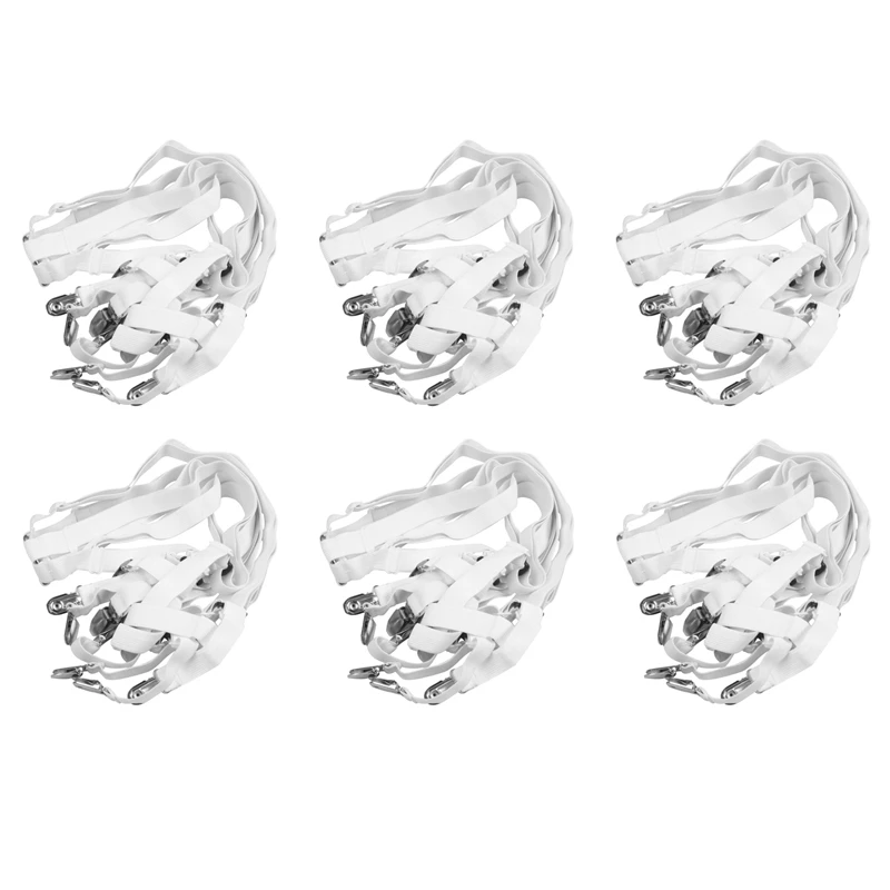6X Bed Sheet Clips Grippers Fasteners 3 Way 6 Sides Sheet Suspenders Elastic Sheet Holders - Fit Super King Size Beds
6X Bed Sheet Clips Grippers Fasteners 3 Way 6 Sides Sheet Suspenders Elastic Sheet Holders - Fit Super King Size Beds
