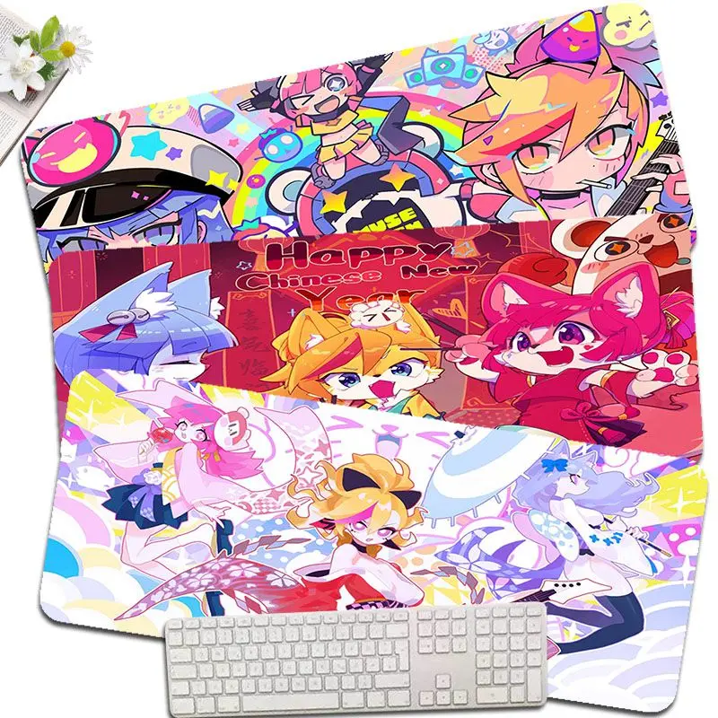 

Muse Dash Rubber XXL Table Mat Student Mousepad Gamer Computer Keyboard Pad Games Pad for PC Mouse Carpet