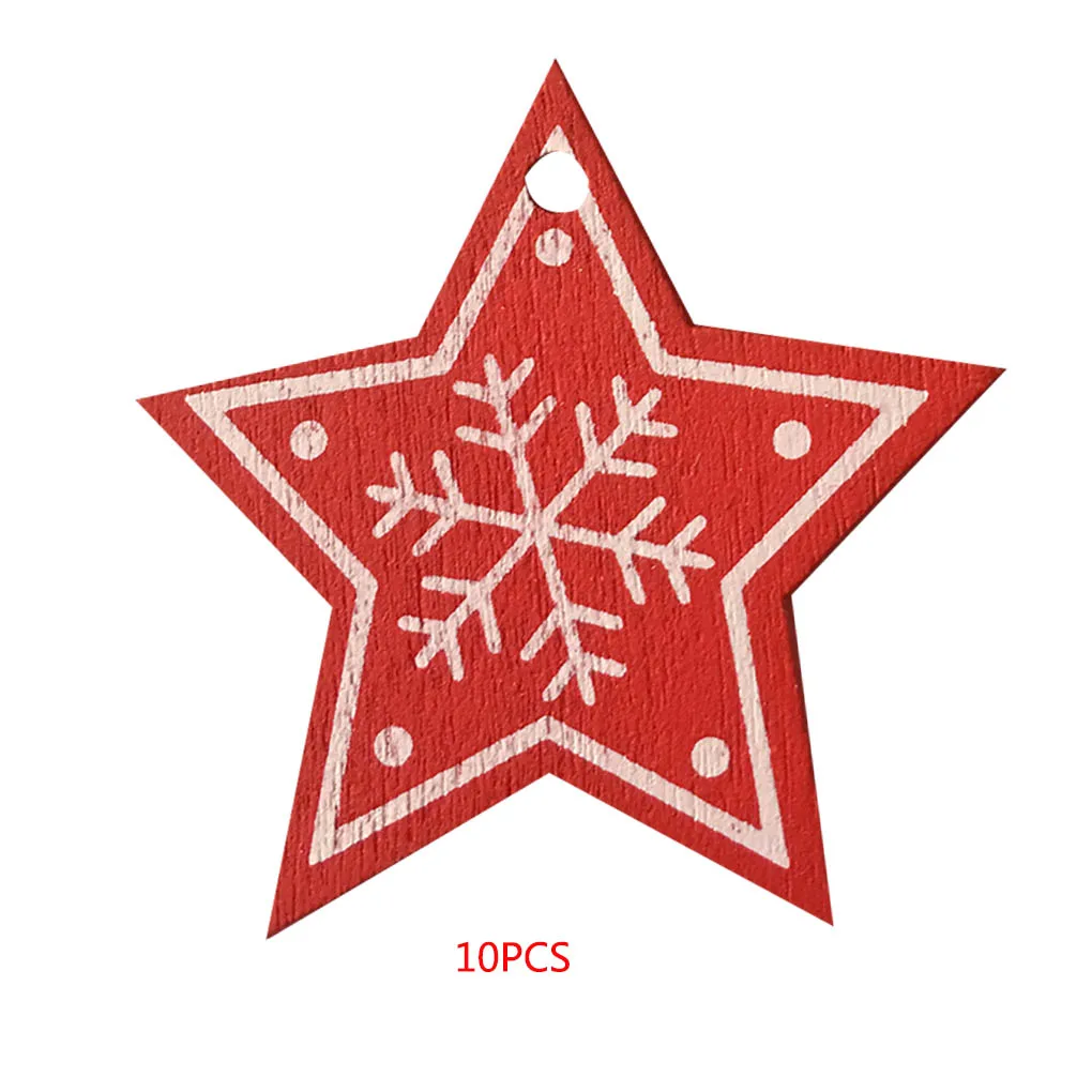 10pcs New Year Natural Wood Christmas Tree Ornament Wooden Hanging Pendants Gifts Snow Elk Christmas Decora Adornos De Navidad
10pcs New Year Natural Wood Christmas Tree Ornament Wooden Hanging Pendants Gifts Snow Elk Christmas Decora Adornos De Navidad