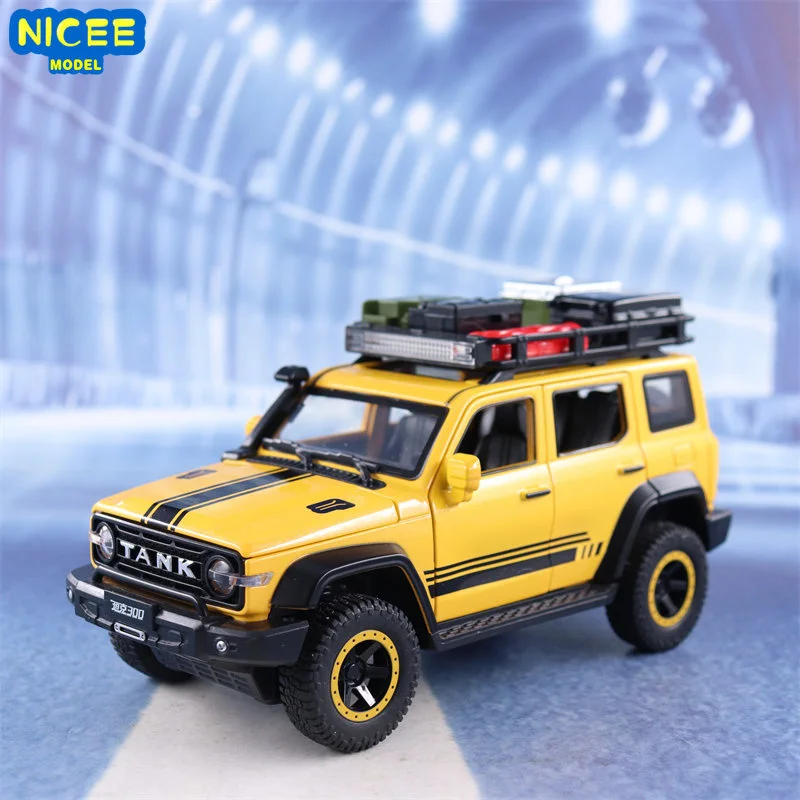 1:24 Tank 300 Border Edition Off-road vehicle Diecast Metal Alloy Model car Sound Light Pull Back Collection Kids Toy Gifts Y10
1:24 Tank 300 Border Edition Off-road vehicle Diecast Metal Alloy Model car Sound Light Pull Back Collection Kids Toy Gifts Y10