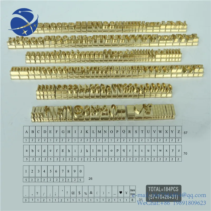 YunyiTime New Roman/Cursive script T shape Flexible Stamping Brass Letters,184pcsset RCIDOS customization numberalph
YunyiTime New Roman/Cursive script T shape Flexible Stamping Brass Letters,184pcsset RCIDOS customization numberalph