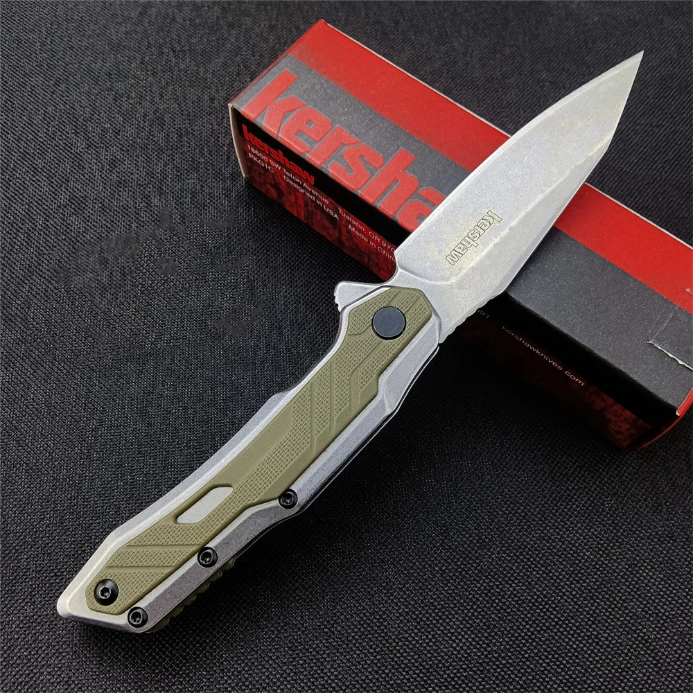 Kershaw 1369 Salvage Mini Pocket Folding Knife 8Cr13Mov Blade G10 Handle Outdoor Camping Hunting Survival Rescue EDC Knives
Kershaw 1369 Salvage Mini Pocket Folding Knife 8Cr13Mov Blade G10 Handle Outdoor Camping Hunting Survival Rescue EDC Knives