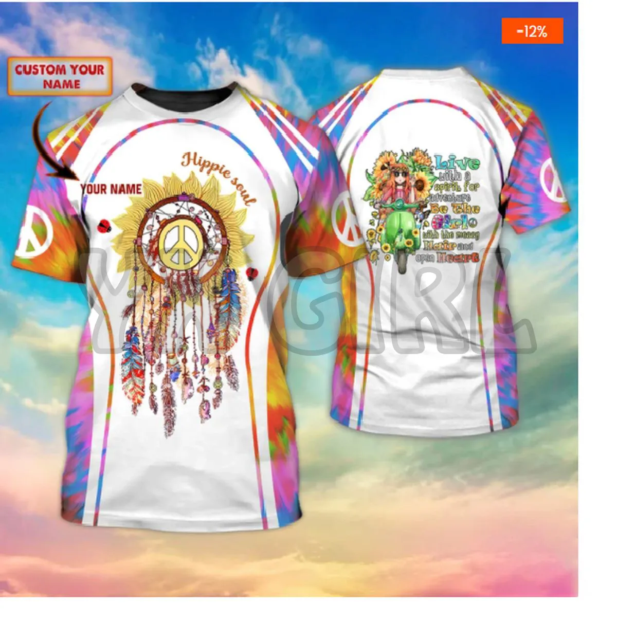 2022 Summer Fashion Men t shirt Personalized Hippie Soul Live 3D All Over Printed T Shirts Tee Tops shirts Unisex Tshirt
2022 Summer Fashion Men t shirt Personalized Hippie Soul Live 3D All Over Printed T Shirts Tee Tops shirts Unisex Tshirt