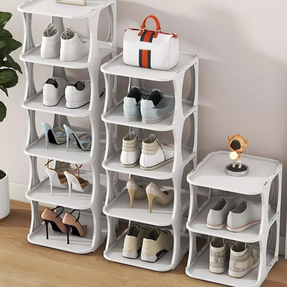Shoe Rack Durable Sturdy Easy to Install Multi-layer Slippers Rack Home Supplies Shoes Shelf Shoe Rack
Shoe Rack Durable Sturdy Easy to Install Multi-layer Slippers Rack Home Supplies Shoes Shelf Shoe Rack