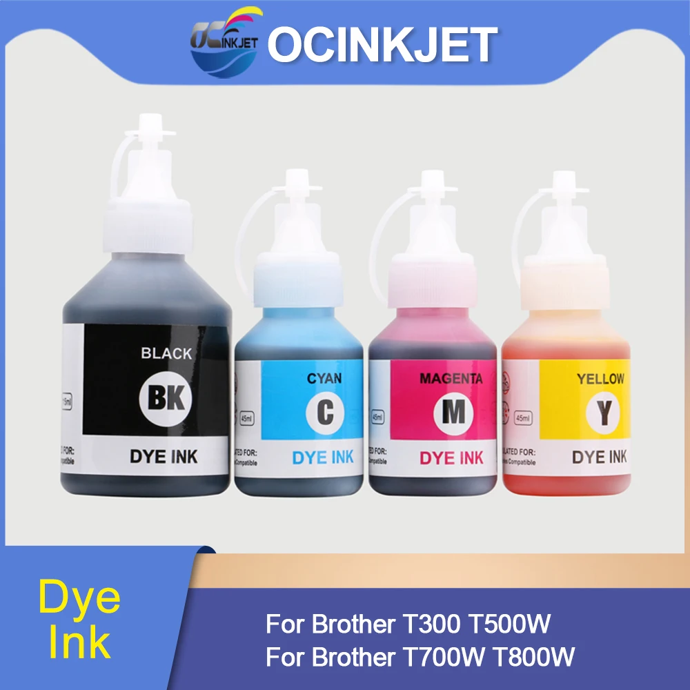 Набор чернил OCINKJET для струйного принтера Brother T300 T500DW T700DW T800DW, 4 цвета
Набор чернил OCINKJET для струйного принтера Brother T300 T500DW T700DW T800DW, 4 цвета