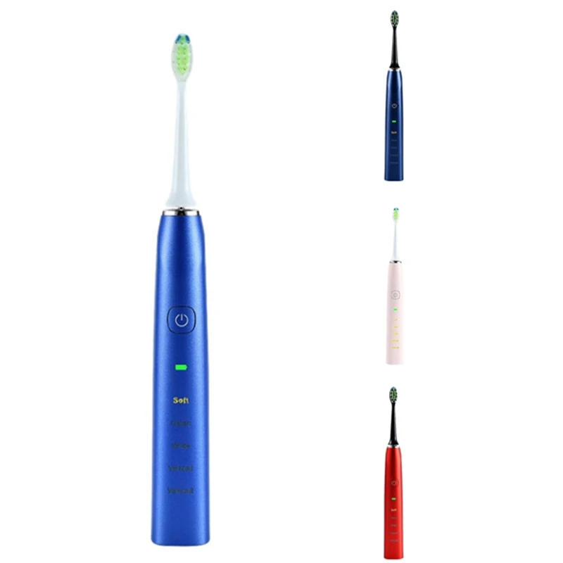 Electric Toothbrush Household Whitening IPX7 Waterproof Toothbrushes Fast Rechargeable Ultrasonic Toothbrush
Electric Toothbrush Household Whitening IPX7 Waterproof Toothbrushes Fast Rechargeable Ultrasonic Toothbrush