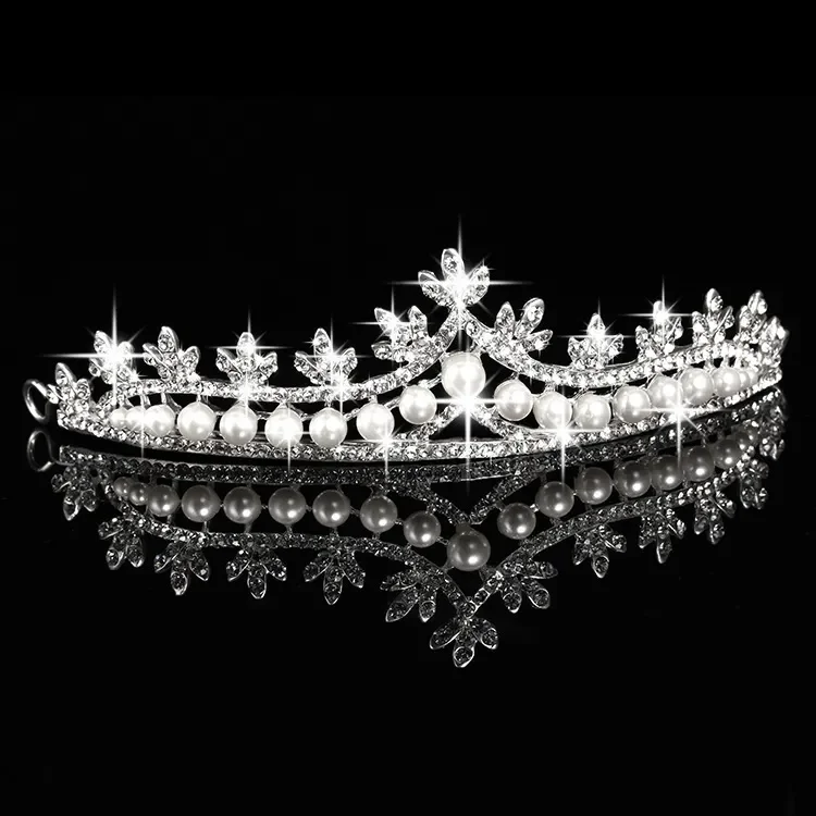 Headpieces for Bride Crown Tiara with Crystal Pearls Bridal Jewelry Hair Accessories Wedding Crowns Women's Crown Headpieces
Headpieces for Bride Crown Tiara with Crystal Pearls Bridal Jewelry Hair Accessories Wedding Crowns Women's Crown Headpieces