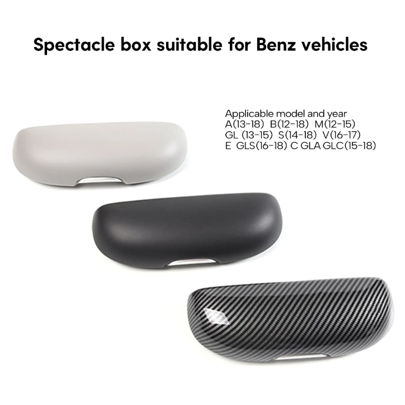 Plastic Car Sunglasses Holder Box Glasses Case for Mercedes Glasses Storage Box Accessories J60F
Plastic Car Sunglasses Holder Box Glasses Case for Mercedes Glasses Storage Box Accessories J60F