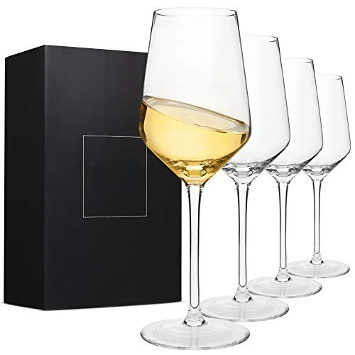 

Хрустальные бокалы для вина ручной работы, бокалы для красного и белого вина, набор из 4 бокалов для вина с длинным стеблом, высококачественн...