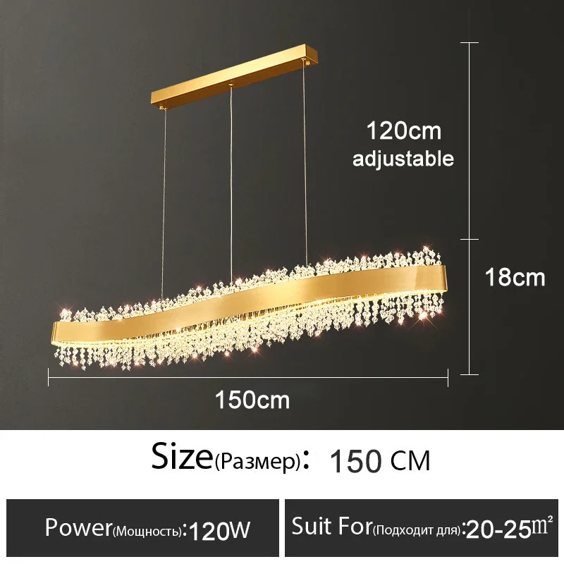 Подвесные светильники LNLZ хрустальные золотые
Подвесные светильники LNLZ хрустальные золотые