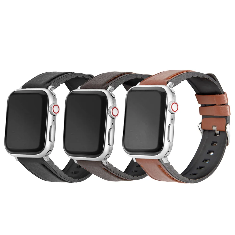 1PC Silicone Strap For Apple Watch 2/3/4/5/6 38MM 40mm 42MM 44mm Rubber Watchband Smartwatch Bracelet iWatch Series Band s003
1PC Silicone Strap For Apple Watch 2/3/4/5/6 38MM 40mm 42MM 44mm Rubber Watchband Smartwatch Bracelet iWatch Series Band s003
