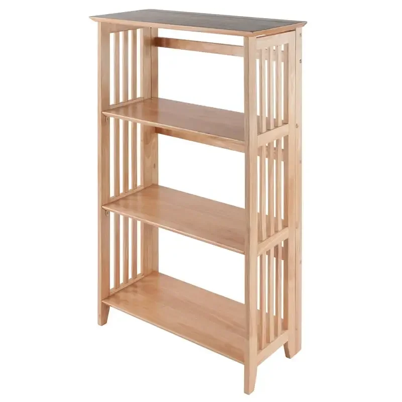 Wood 3-Section Foldable Shelf, Natural Home Furniture Storage HolderFor Bathroom Living Accessories
Wood 3-Section Foldable Shelf, Natural Home Furniture Storage HolderFor Bathroom Living Accessories