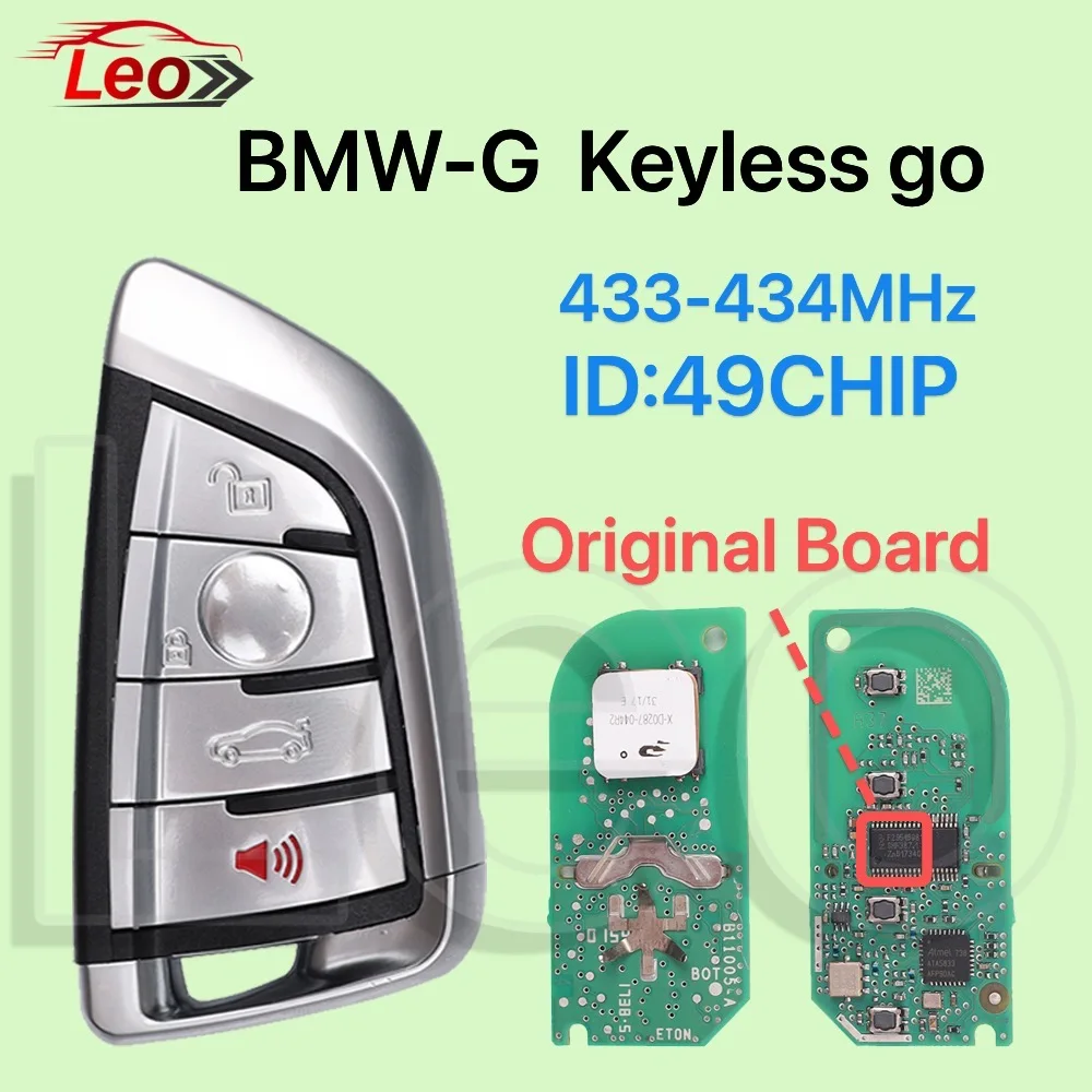 Лео FCC: N5F-ID21A 433,2-434,6 МГц ID: 49 чип Смарт-ключ для BMW-G Chassis Origina Board 5 6 7 X3 X5 X7 G01 G02 G08 G30 G31 G32 G38
Лео FCC: N5F-ID21A 433,2-434,6 МГц ID: 49 чип Смарт-ключ для BMW-G Chassis Origina Board 5 6 7 X3 X5 X7 G01 G02 G08 G30 G31 G32 G38